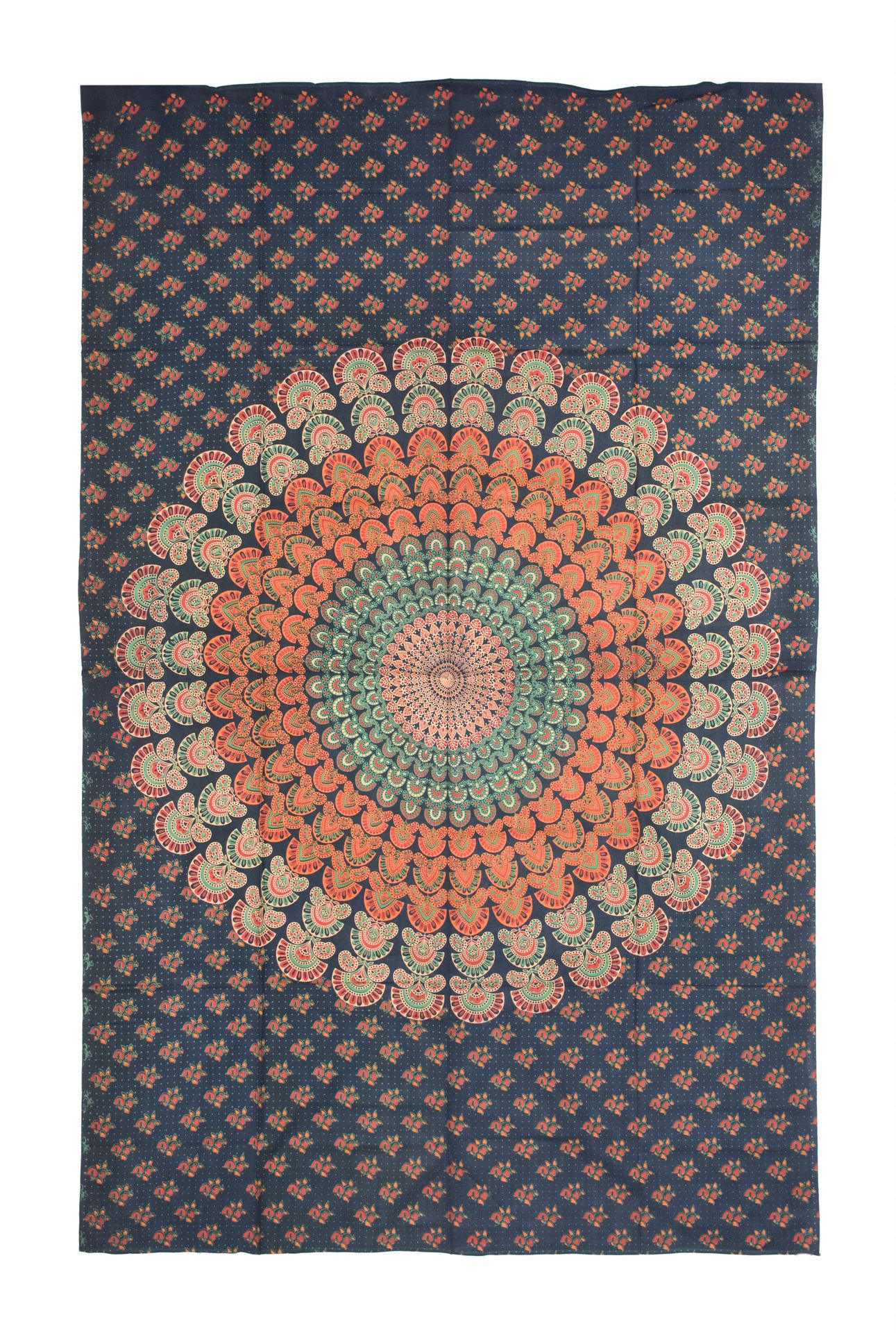 Přehoz s tiskem "Barmeri round mandala"