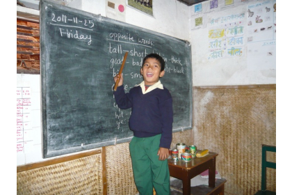 Podpořte s námi dětskou školičku v Nepálu