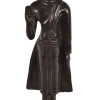 Narozeninový Buddha, pondělí, pryskyřice, tmavě hnědý, 30cm