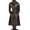 Narozeninový Buddha, středa, pryskyřice, tmavě hnědý, 30cm