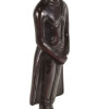 Narozeninový Buddha, neděle, pryskyřice, tmavě hnědý, 30cm