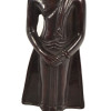 Narozeninový Buddha, neděle, pryskyřice, tmavě hnědý, 30cm