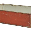 Starý kovový podnos, servírovací tác, 63x37x16cm