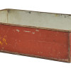 Starý kovový podnos, servírovací tác, 63x37x16cm