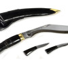 Khukri nůž Balance 9", rohovinová rukojeť, celý nůž 34cm, čepel 23cm