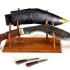 Khukri - Balance, 9", dřevěná rukojeť, nůž 37cm, čepel 24cm
