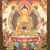 Thangka, Buddha Šakjamuni, 101x156cm