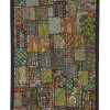 Unikátní tapiserie z Rajastanu, barevná, ruční vyšívání, 142x95cm