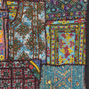 Unikátní tapiserie z Rajastanu, barevná, ruční vyšívání, 142x95cm