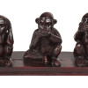 Tři moudré opice, 14x5x7cm