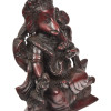 Ganéš sedící,červený, podstavec, 11cm