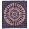 Přehoz na postel, pestrobarevná mandala, 210x230cm