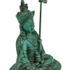 Guru Rinpoche, tyrkysová patina, pryskyřice, 10x5x15cm