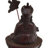 Guru Rinpoche, vínová patina, pryskyřice, 10x5x15cm