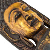 Buddha, dřevěná maska, ručně vyřezávaná, 44x16x80cm