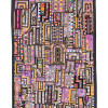 Unikátní tapiserie z Rajastanu, barevná, ruční vyšívání, 93x142cm