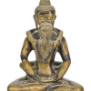 Buddha Shakti, mosazná socha, 22x21x27cm