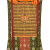 Thangka, 365 Buddhů, černý brokát, 87x133cm