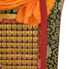 Thangka, 365 Buddhů, černý brokát, 87x133cm