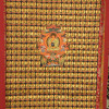 Thangka, 365 Buddhů, černý brokát, 87x133cm