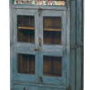 Prosklená skříňka z teakového dřeva, 91x53x135cm