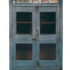 Prosklená skříňka z teakového dřeva, 91x53x135cm