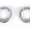 Stříbrné náušnice hladké kroužky 13mm, AG 925/1000, 3g, Nepál