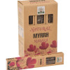 Vonné tyčinky, Myrrh, Natural Masala, 23cm, 30g (Orkay)