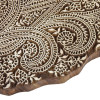 Vyřezávané razítko "Paisley", palisandr, 23x13cm