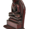 Buddha Amithaba, tmavě červená soška, 13cm