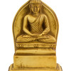 Buddha Amithaba, soška se světlou antik patinou, 13cm