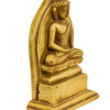 Buddha Amithaba, soška se světlou antik patinou, 13cm