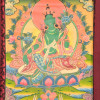 Thangka, Zelená Tára, 75x110cm