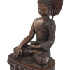 Buddha Šákjamuni, měděná soška, 23cm