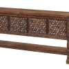 Konzolový stolek z teakového dřeva, 176x40x83cm