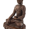 Buddha Šakjamuni, kovová soška, 21cm