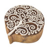 Vyřezávané razítko "Strom života", palisandr, 6x6cm