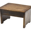 Mini stolička, teak, 35x24x20cm