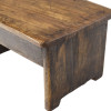 Mini stolička, teak, 35x24x20cm