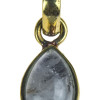Přívěsek s polodrahokamem, měsíční kámen, 23x8mm