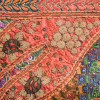 Závěs nad dveře, patchwork, Rajastan, ruční výšivka, sklíčka, 192x98cm