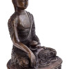 Buddha Šakjamuni, kovová soška, 21cm