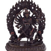 Durga Bhagawati, kovová soška, 22cm