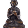 Buddha Vairočana, kovová soška, 8cm