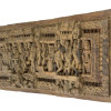 Vyřezávaný panel, antik, 83x26x9cm