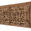 Vyřezávaný panel, antik, 81x27x9cm