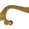 Dveřní madlo, páv, 24cm