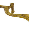Dveřní madlo, páv, 24cm