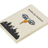 Notes, "Buddhovy oči", ruční rýžový papír, 9x12x1cm