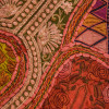 Závěs nad dveře oblouk, patchwork, Rajastan, ruční výšivka, 190x96cm